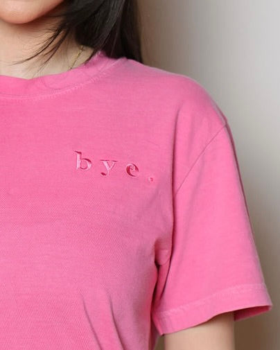 b y e .